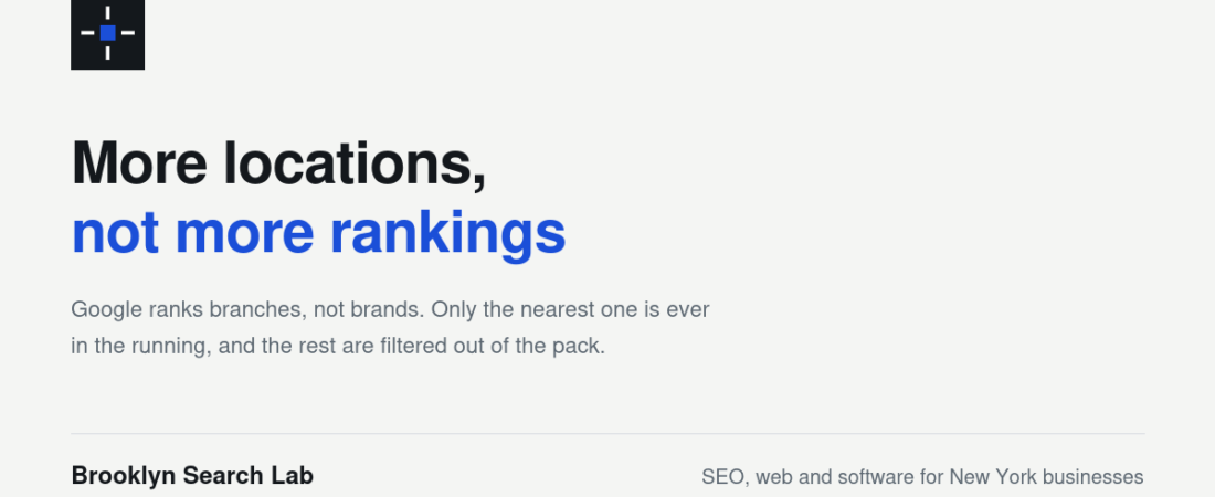 Why Multi-Location Businesses Keep Losing to Single-Location Competitors on Google Maps