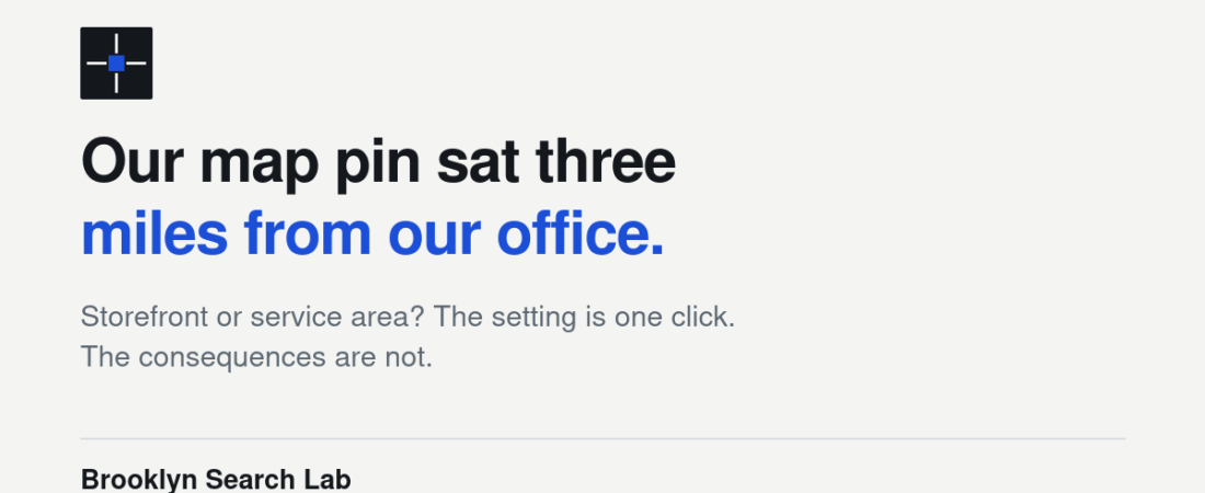 Service Area Business vs. Storefront: How Google Business Profile Setup Differs for Each